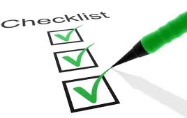 Checklist