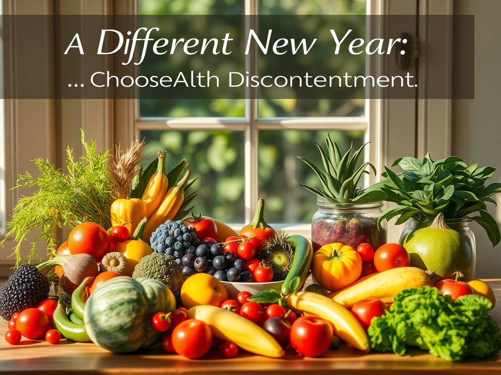 A Different New Year: Chose HEALTH Over&nbsp;Discontentment